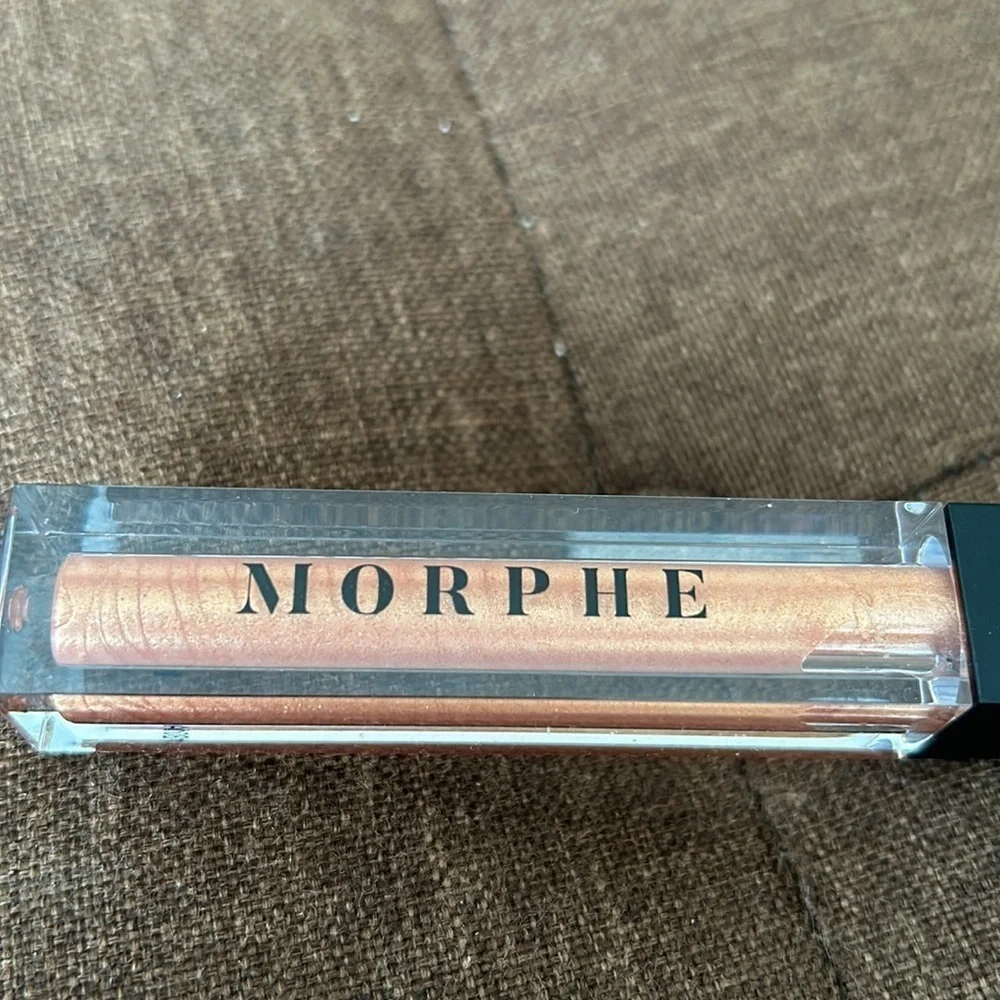 MORPHE Hot Tropic Lip Gloss SUNNIES (shimmering amber) FULL SIZE / BRAND NEW